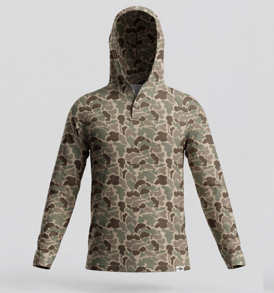 Rustic Woodz Camo TRO Lightweight Hoodie